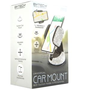 Bling Universal phone car mount with suction